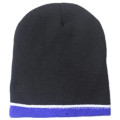 Promotional Custom Logo Embroidered Printed Long Slouchy Daily Snow Black Sports Beanie